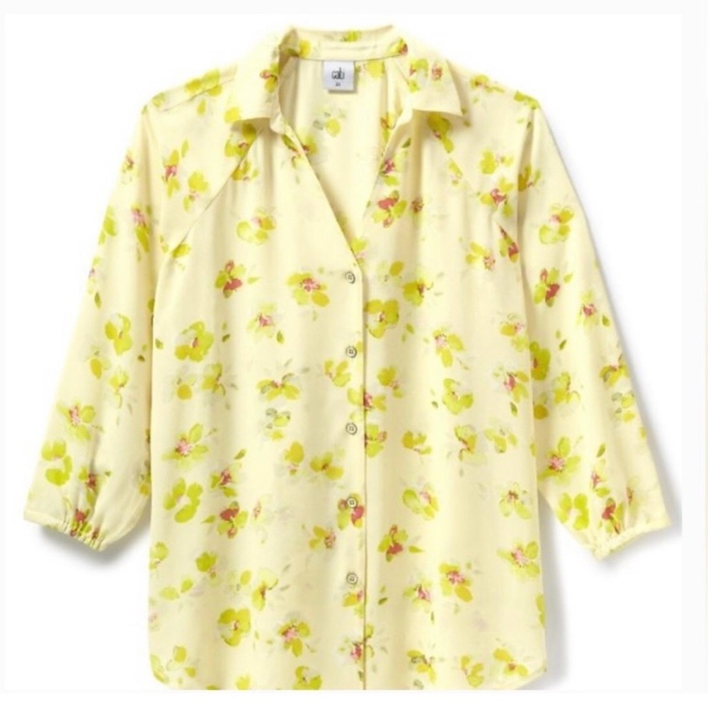 CAbi spring 2023 Go To blouse. NWOT. Small but runs larger.